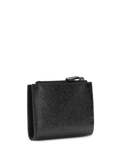 Balenciaga Le City bifold Wallet - Black