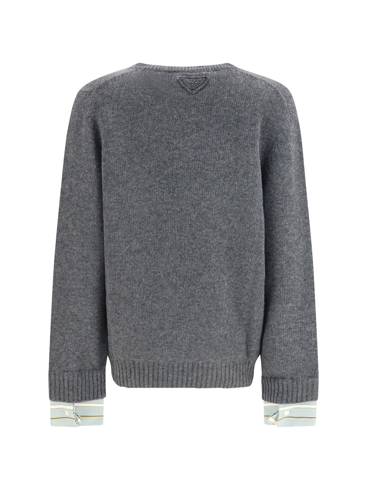 Prada Crewneck wool Sweater - Ardesia