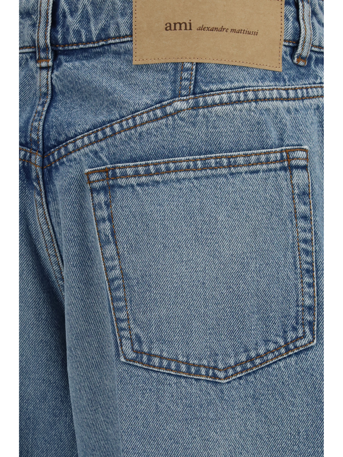 Ami Paris Balloon Jeans in denim - Bleu Used
