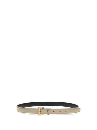SAINT LAURENT Cassandre slim Belt