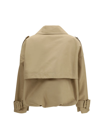 PINKO Short double-breasted Triscia Trench
