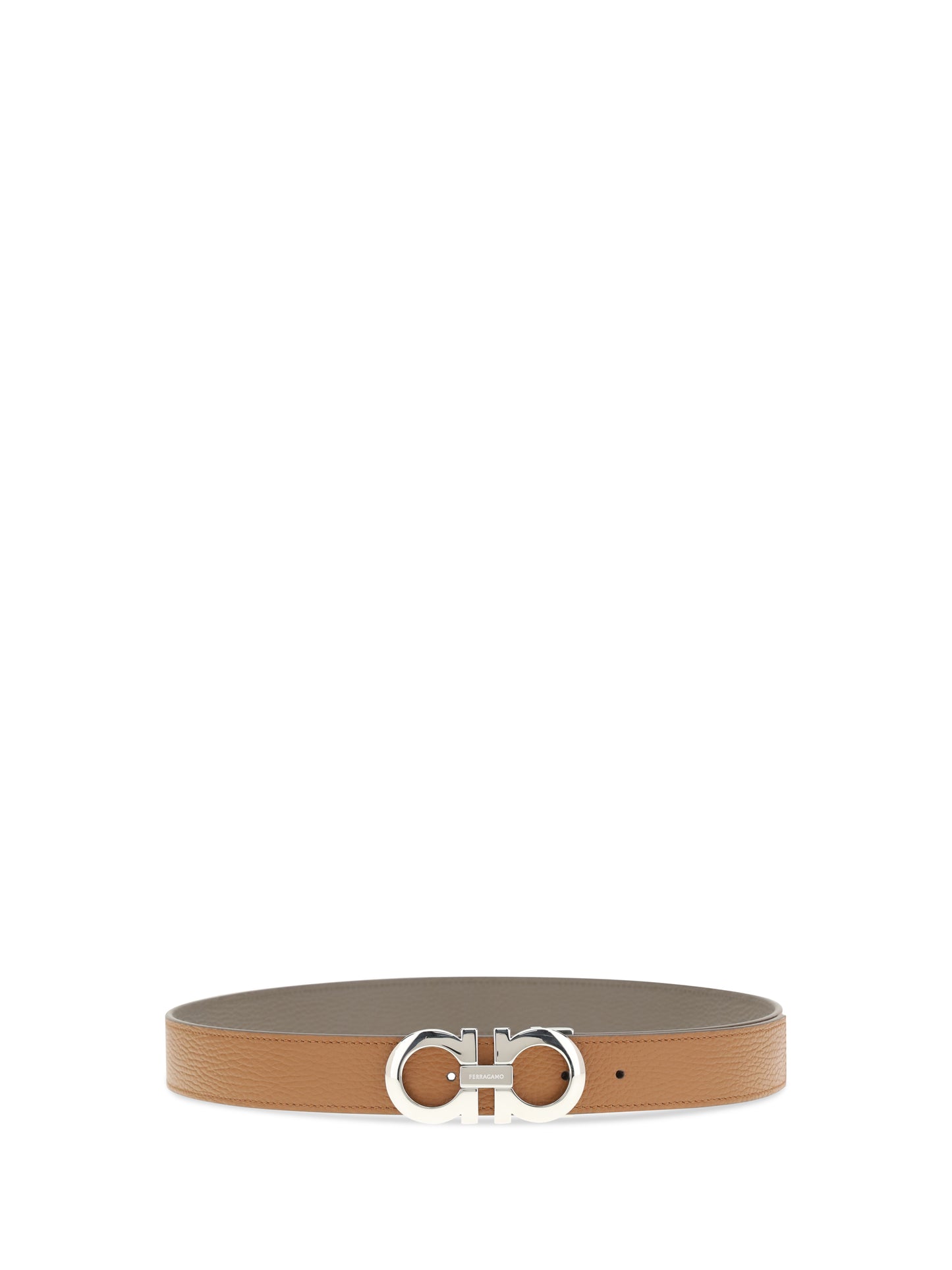 FERRAGAMO Reversible and adjustable Gancini Belt