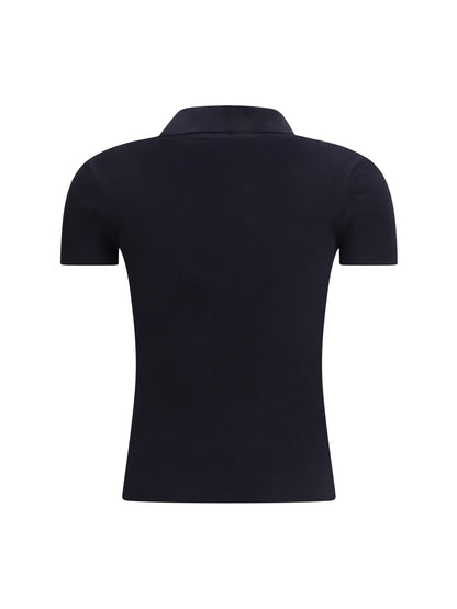 MAX MARA Albero Wool Polo Shirt