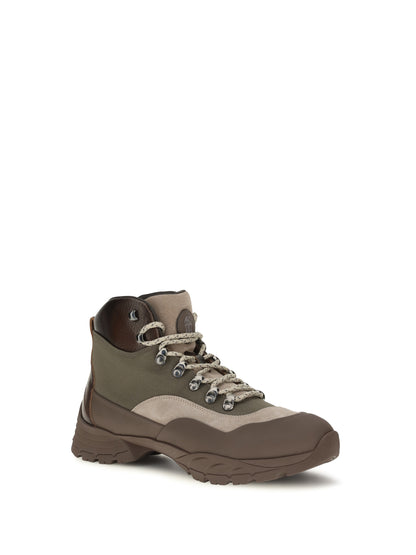 Brunello Cucinelli Outdoor lace-up Boots - Kaky+Cioccolato+Koala+Copper