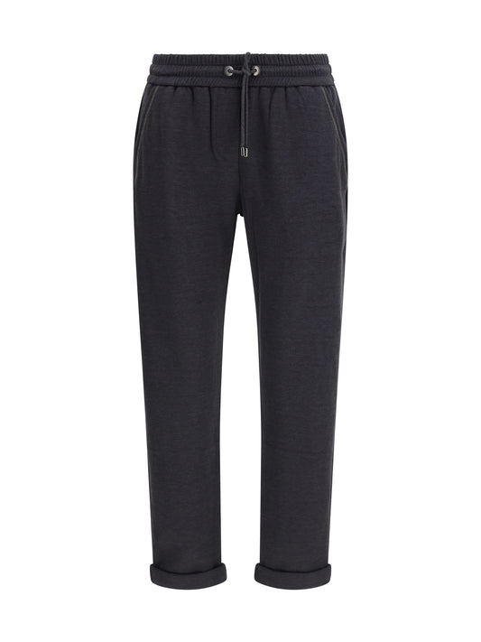 BRUNELLO CUCINELLI Pants with embellishments