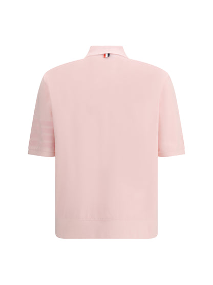 THOM BROWNE Cotton Polo Shirt