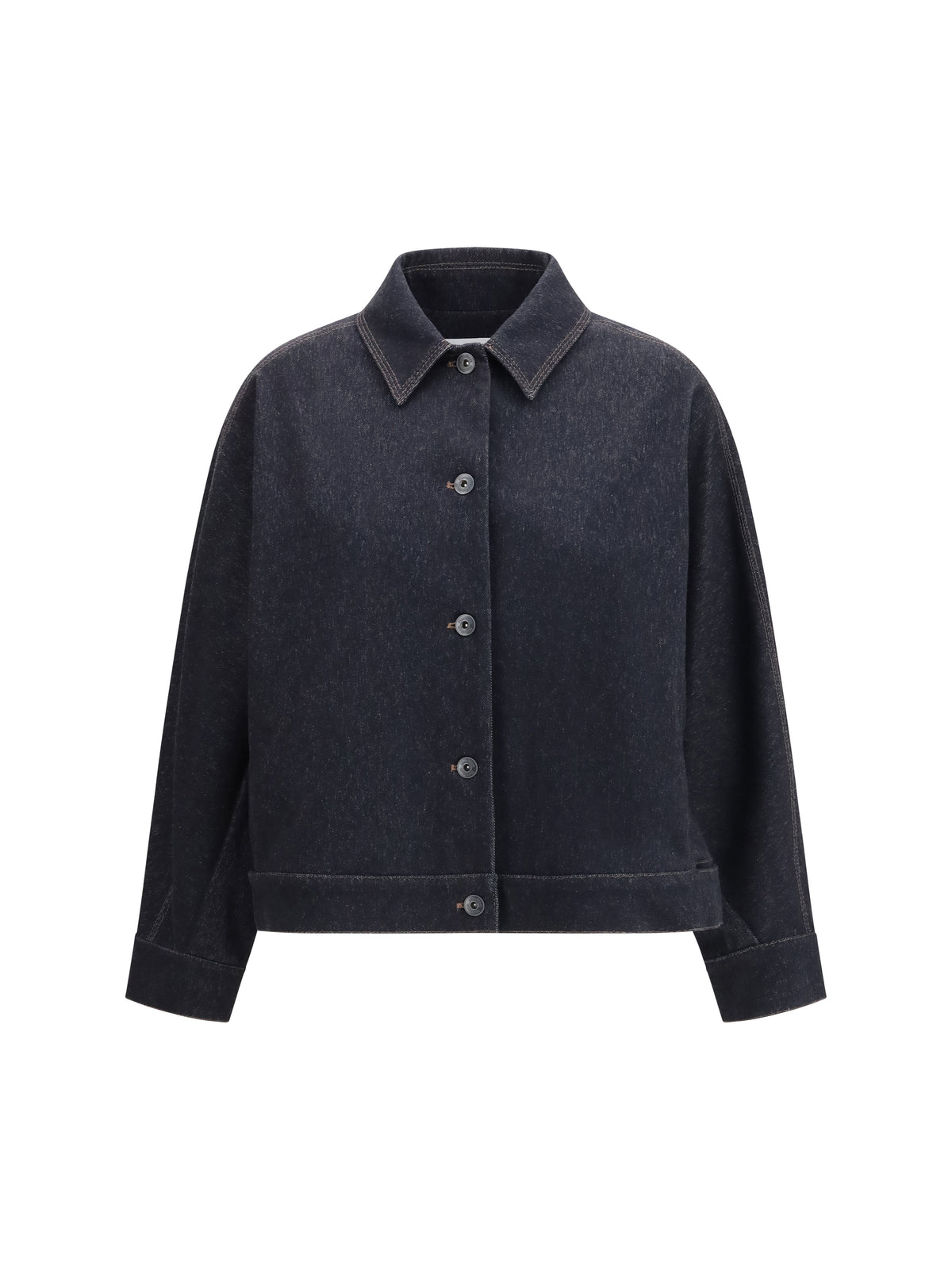 Max Mara Pure Denim print jersey Jacket - Blue Marino
