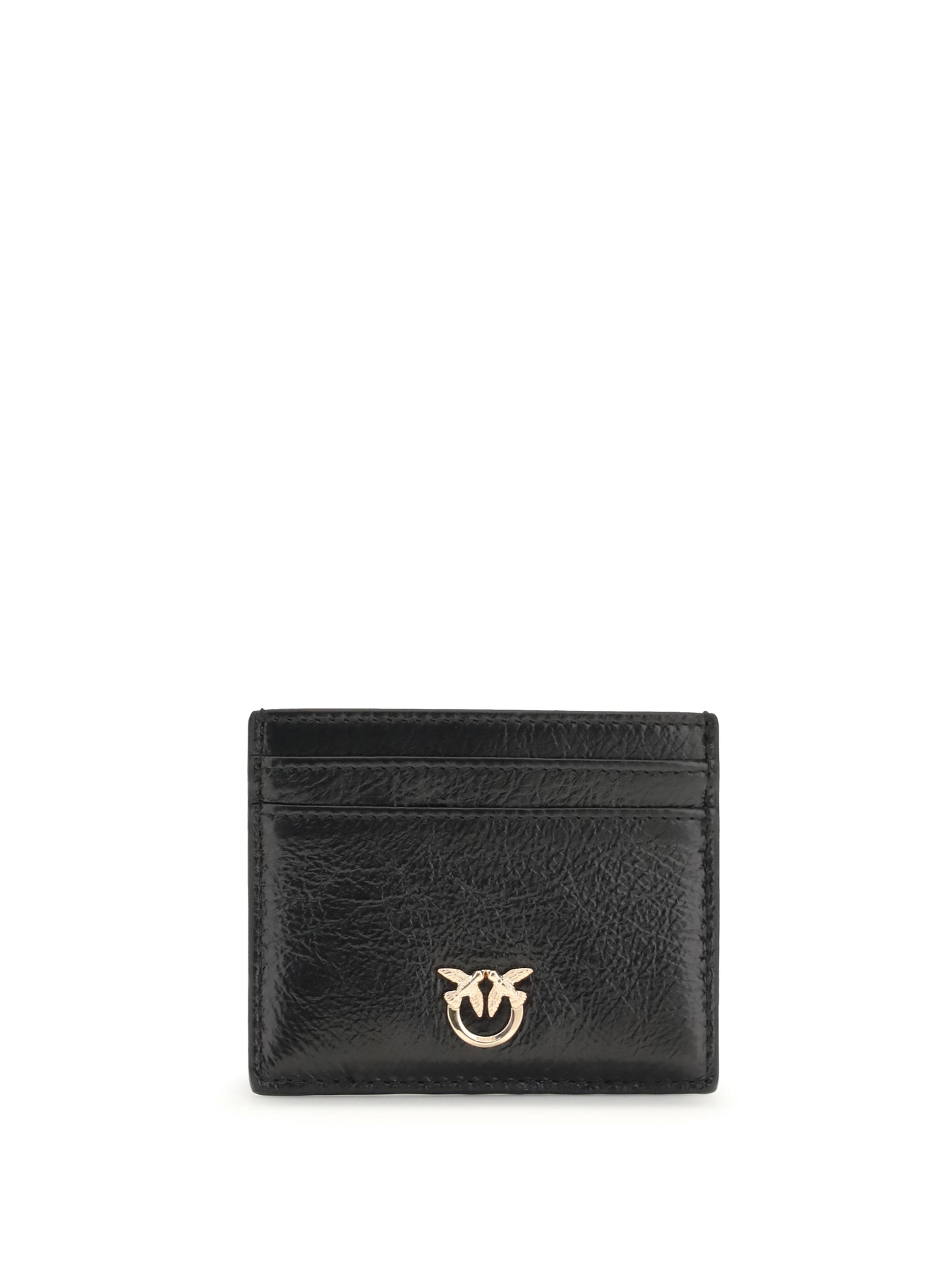 PINKO Shiny leather Card Holder