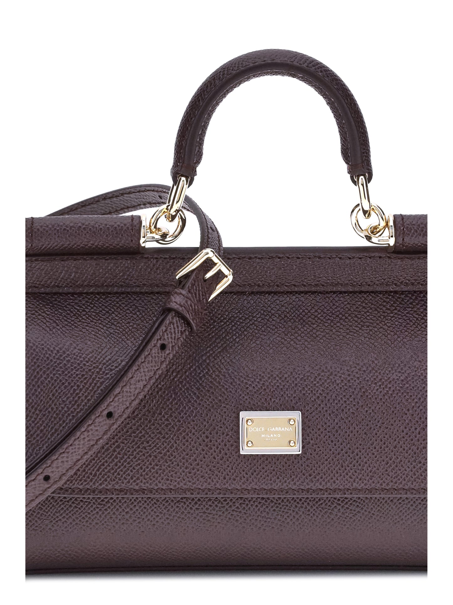 DOLCE & GABBANA Sicily small leather Handbag