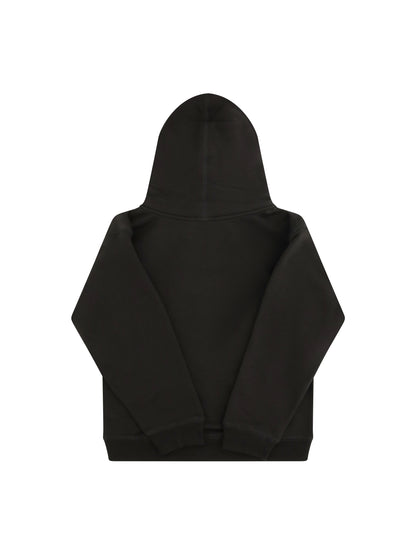 Gucci Cotton Hooded Sweatshirt with print for Boy - Dusty Dark Grey/Mc