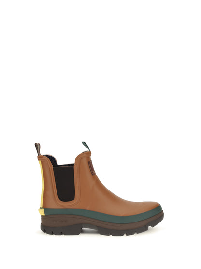 Barbour Barbour X Paul Smith Chelsea Boots - Russet