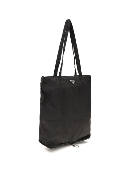 Prada Re-Nylon Tote Bag - Black