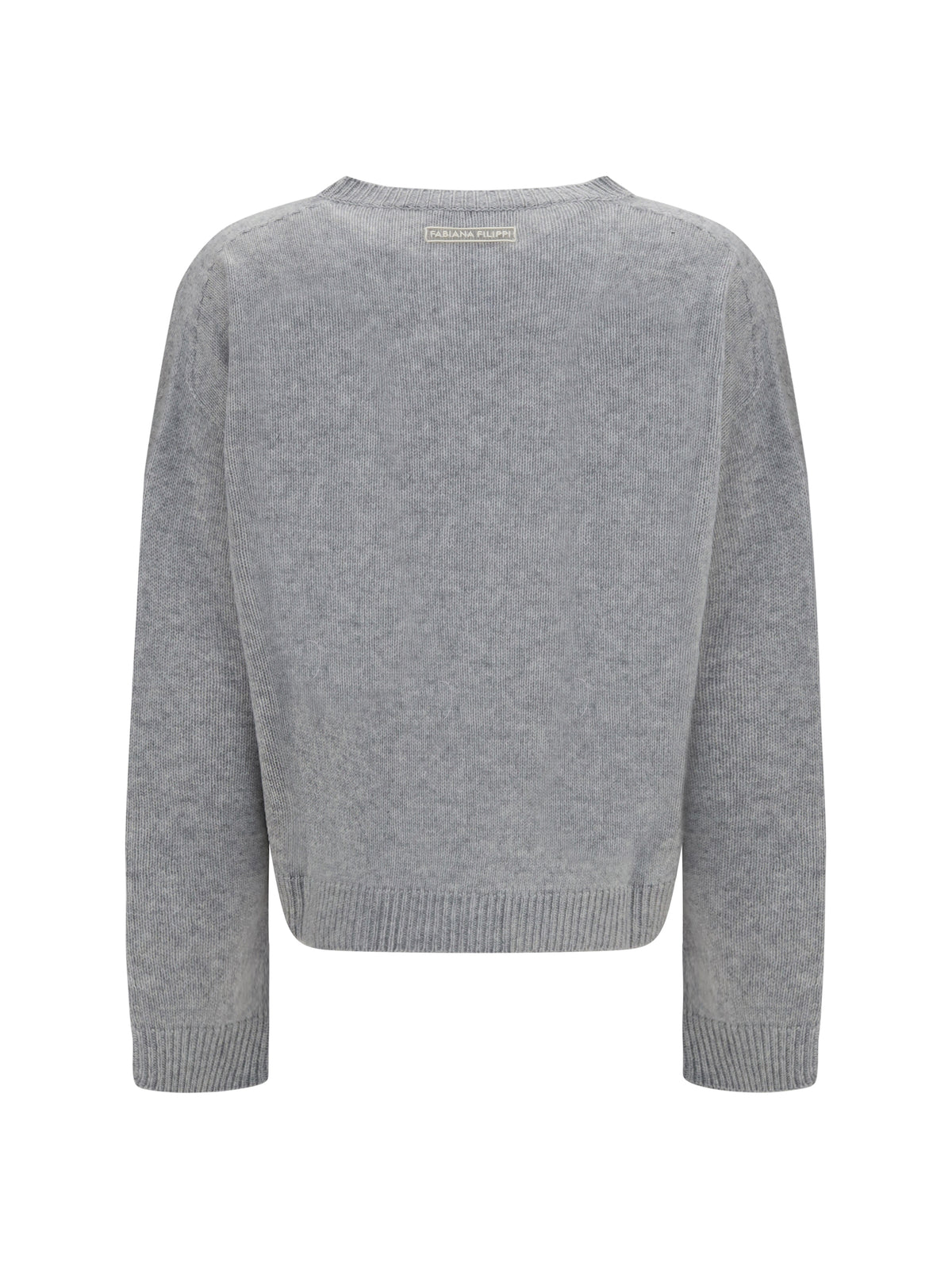 Fabiana Filippi Cashmere crewneck Sweater - Granito