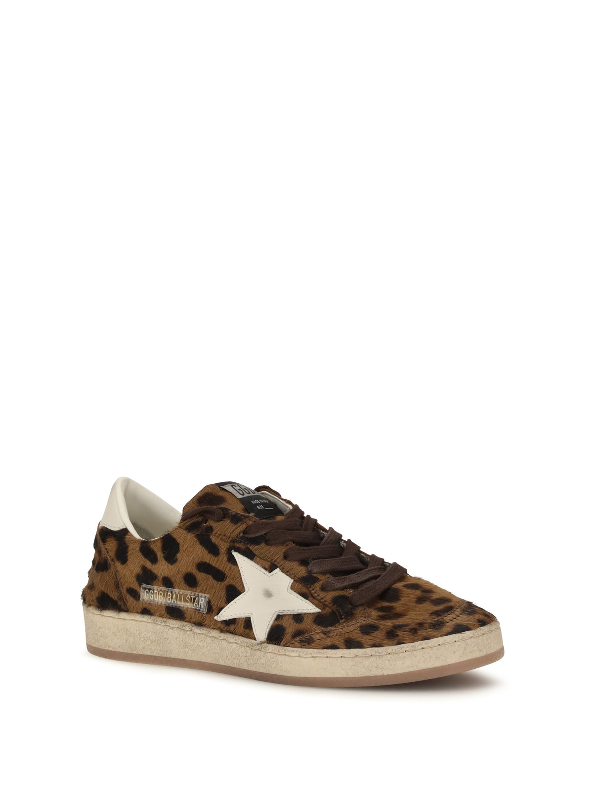 Golden Goose Ball Star Sneakers - Brown/Cream
