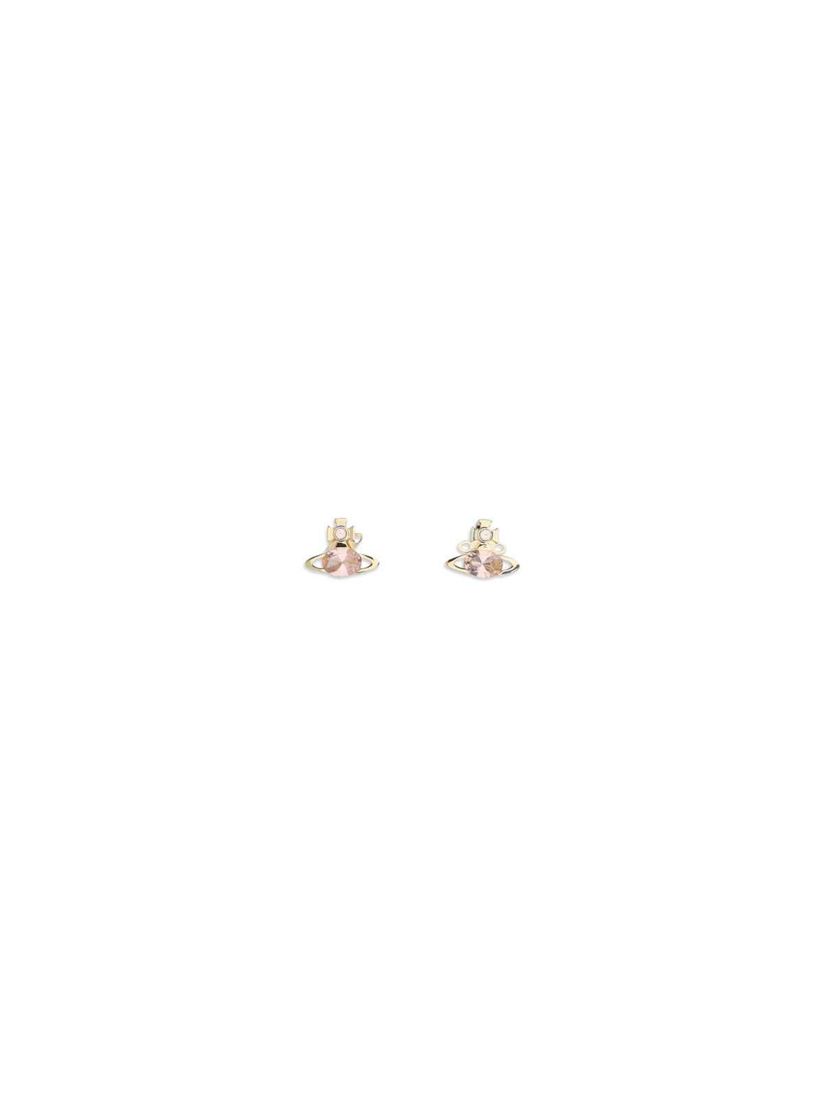 Vivienne Westwood Allie Earrings - Gold / Flesh Cz
