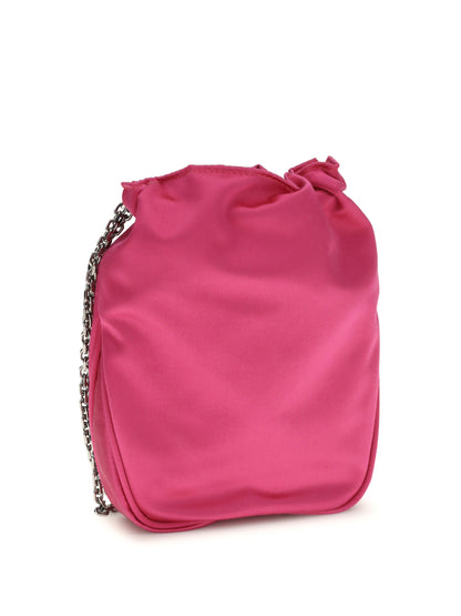Roger Vivier Nano Pilgrim Bucket Bag - Fuxia Medium