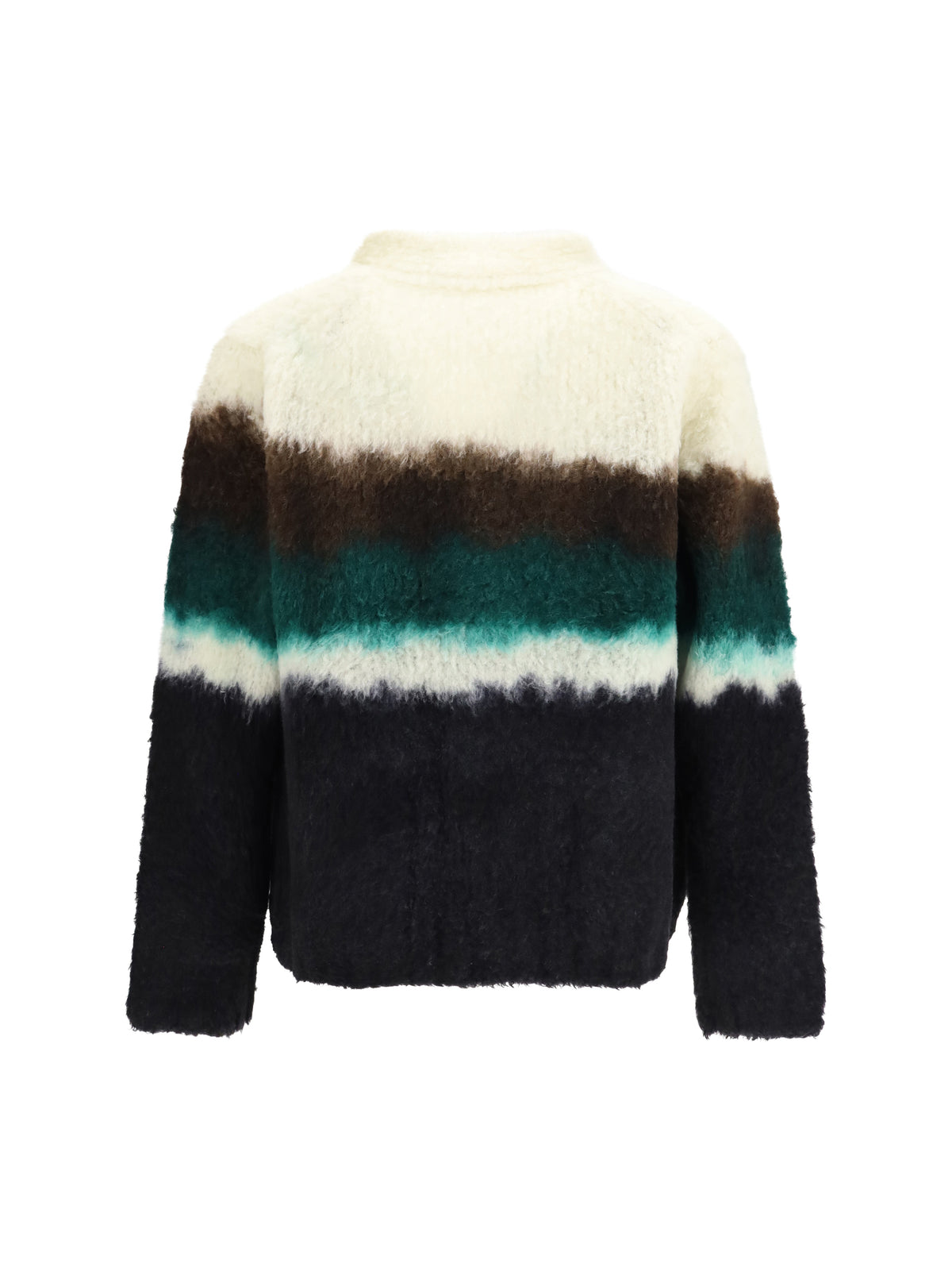 Sacai Chusen-dyed Cardigan - Black Multi