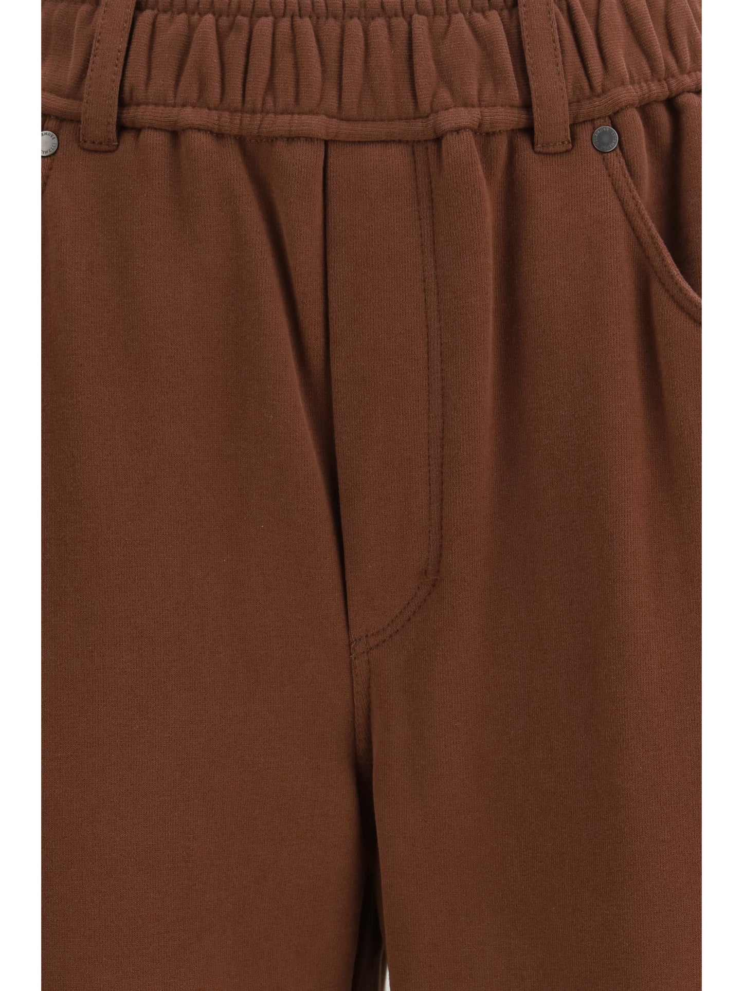 BRUNELLO CUCINELLI Sweatpants with elastic waistband