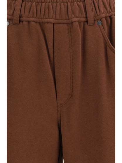BRUNELLO CUCINELLI Sweatpants with elastic waistband