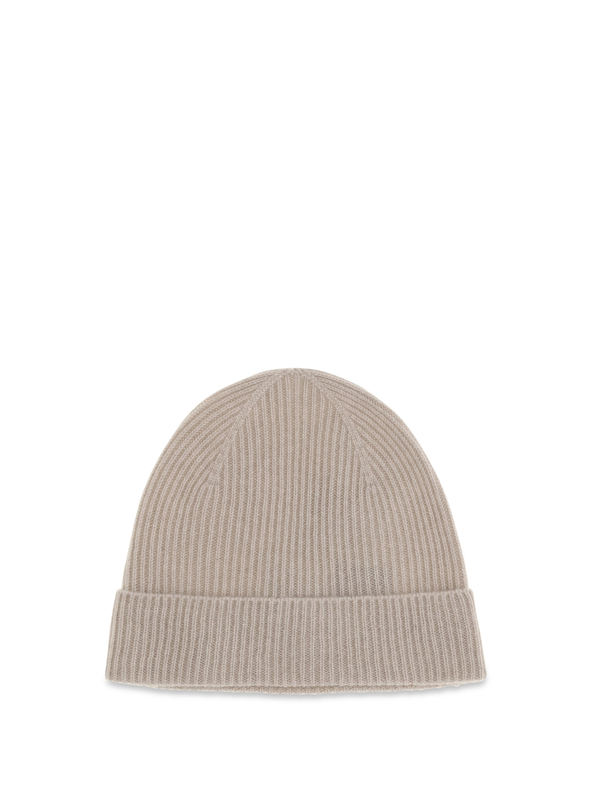 Kiton Wool Beanie Hat - Beige