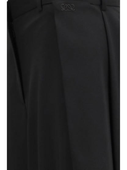LOEWE Draped wool Pants