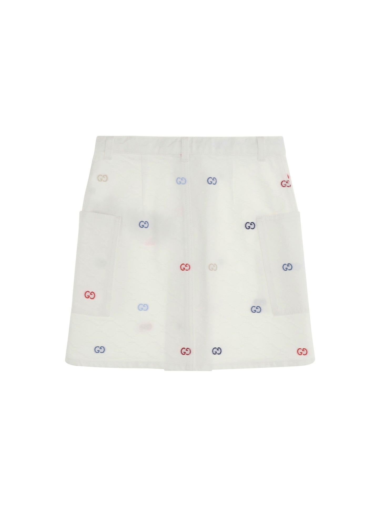 GUCCI GG cotton denim jacquard Skirt for Girl