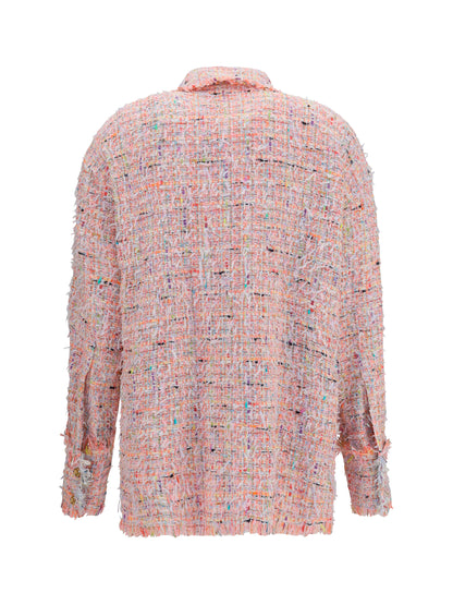 Balmain Tweed Shirt - Multicolor
