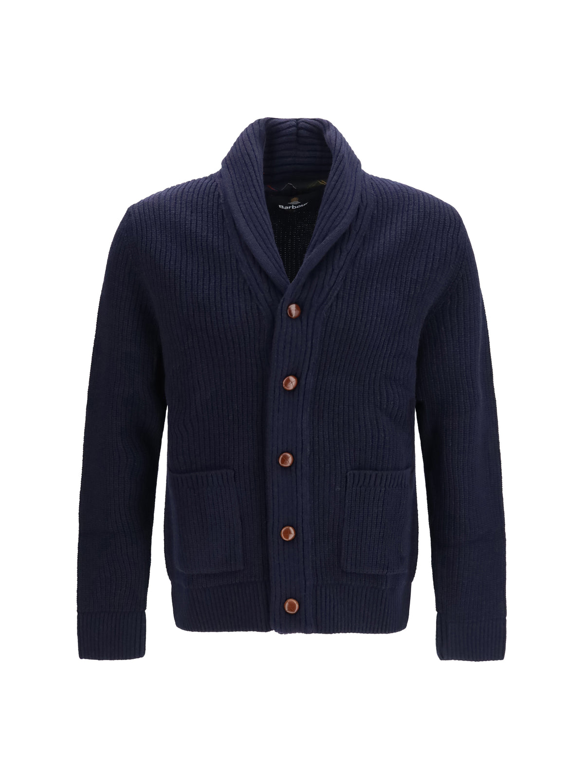 Barbour Hartland wool Cardigan - Navy