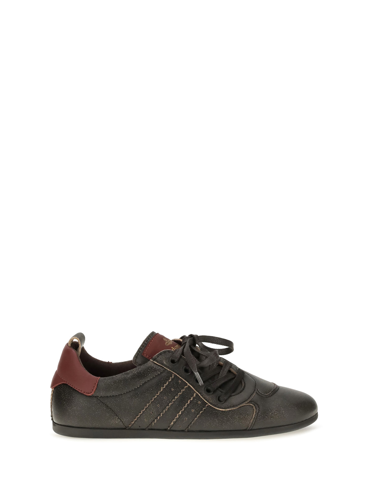Vivienne Westwood Drunken leather Sneakers - Off Black