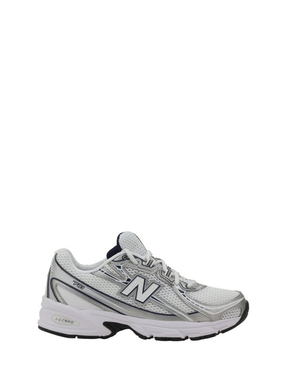 New Balance 740 Sneakers - White/Silver/Navy
