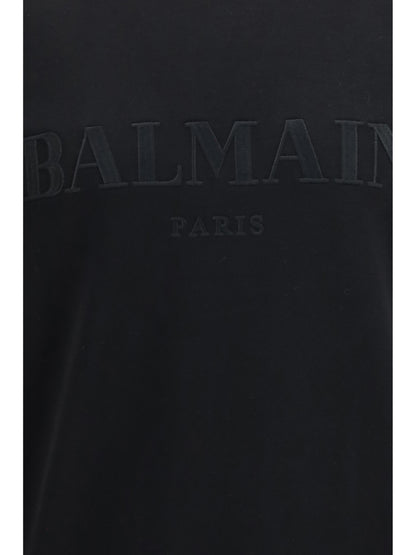 BALMAIN Vintage embroidered logo Sweatshirt