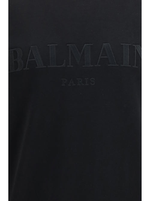 Balmain Vintage embroidered logo Sweatshirt - Noir/Noir