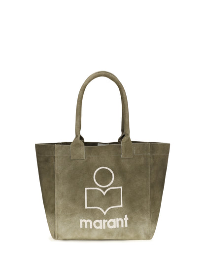 Isabel Marant Small Yenky Shoulder Bag - Khaki