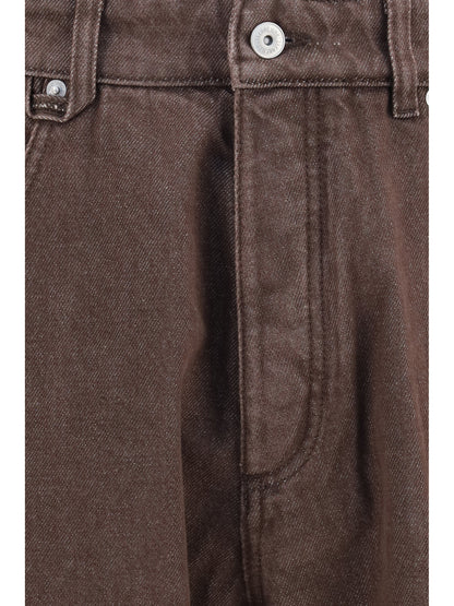 Jacquemus De-Nîmes Tempo Jeans - Brown
