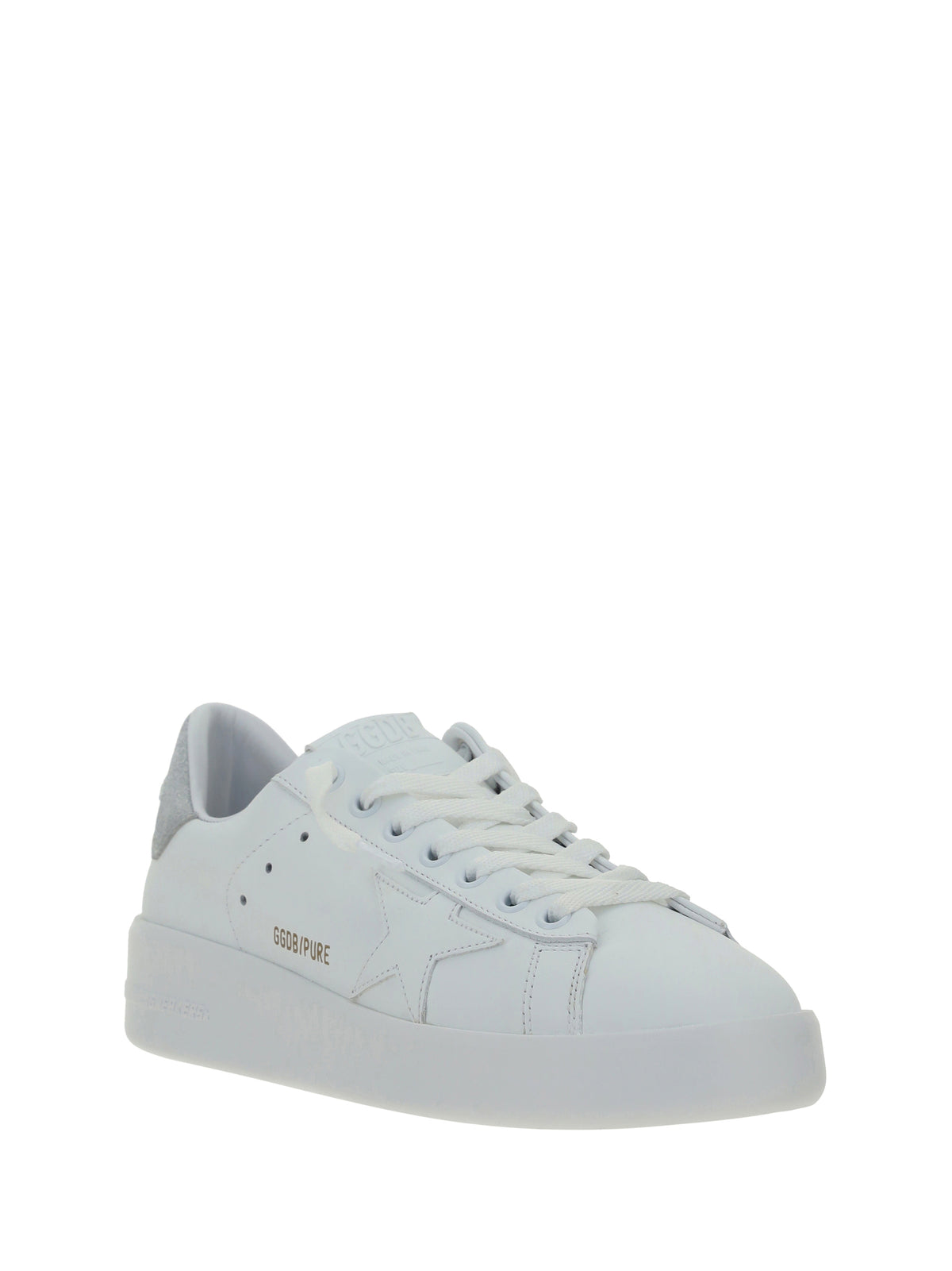 Golden Goose Pure Star Sneakers - White/Silver