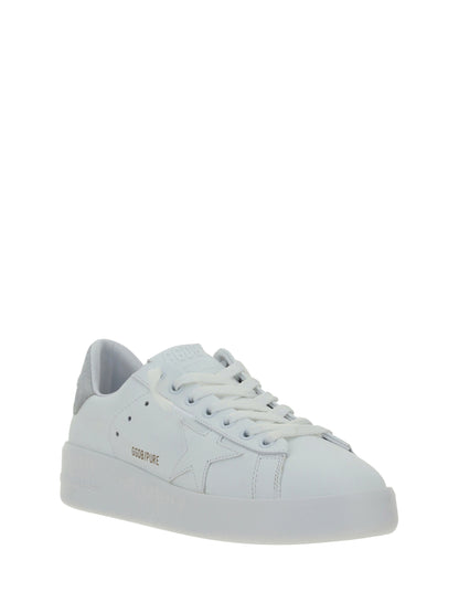 Golden Goose Pure Star Sneakers - White/Silver