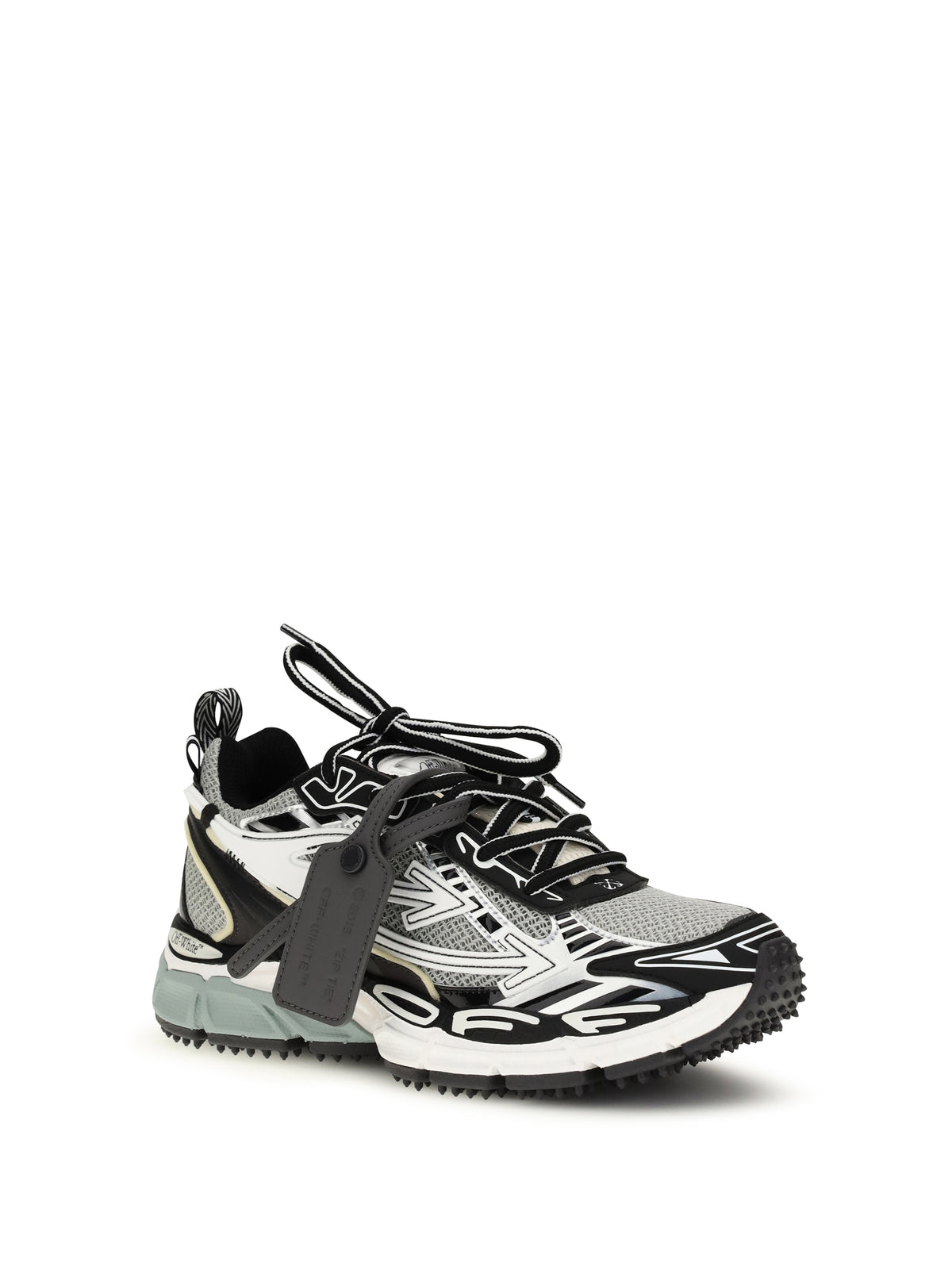 Off-White Be Right Back Sneakers - Light Grey - Black