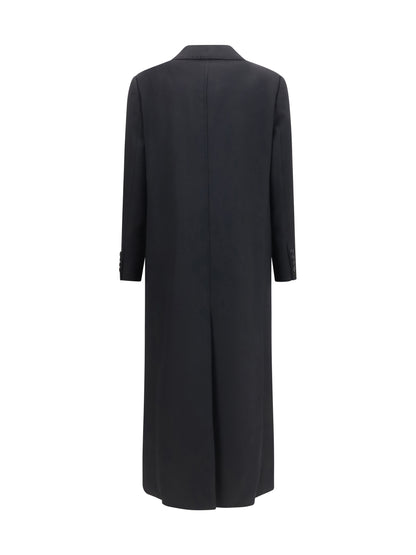 Max Mara Studio Effige virgin wool Coat - Black