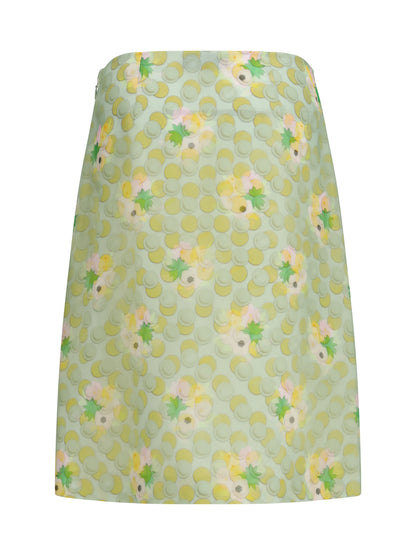 FENDI Bouquet organza Skirt
