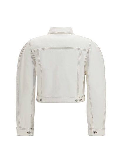 JACQUEMUS Ovalo Jacket in denim