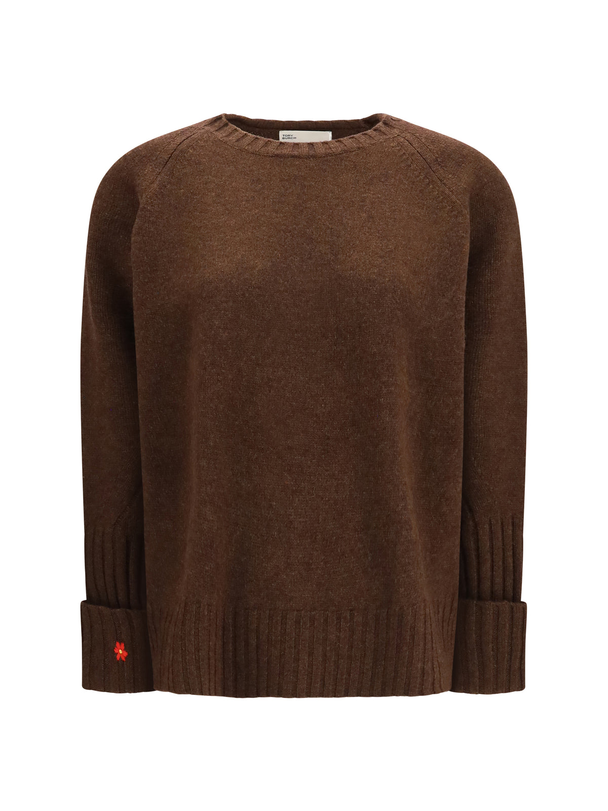 Tory Burch Wool Sweater - Dark Roast