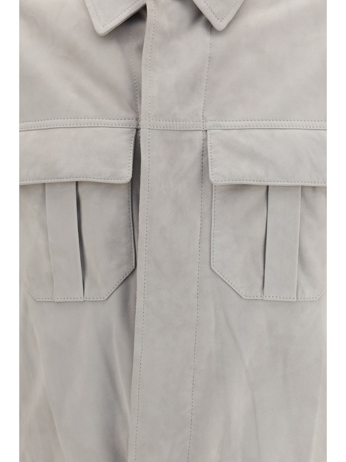 Brunello Cucinelli Suede Jacket - Corda+Rubino