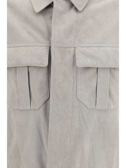 Brunello Cucinelli Suede Jacket - Corda+Rubino
