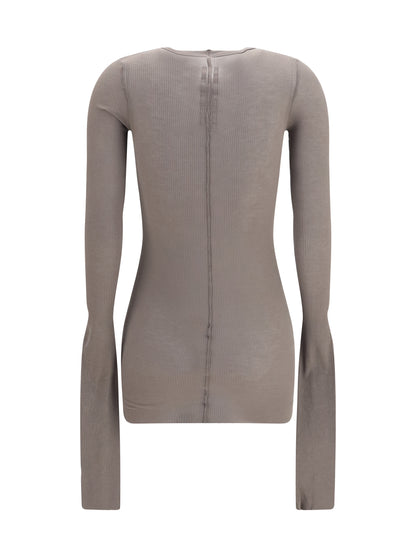 Rick Owens long-sleeve Top - Dust