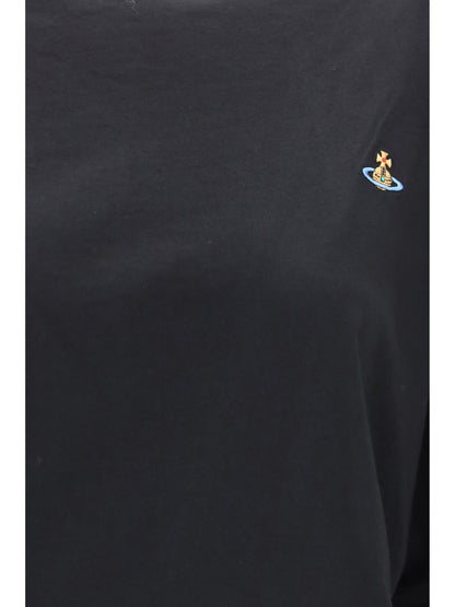 Vivienne Westwood Hebo oversized asymmetric Top - Black