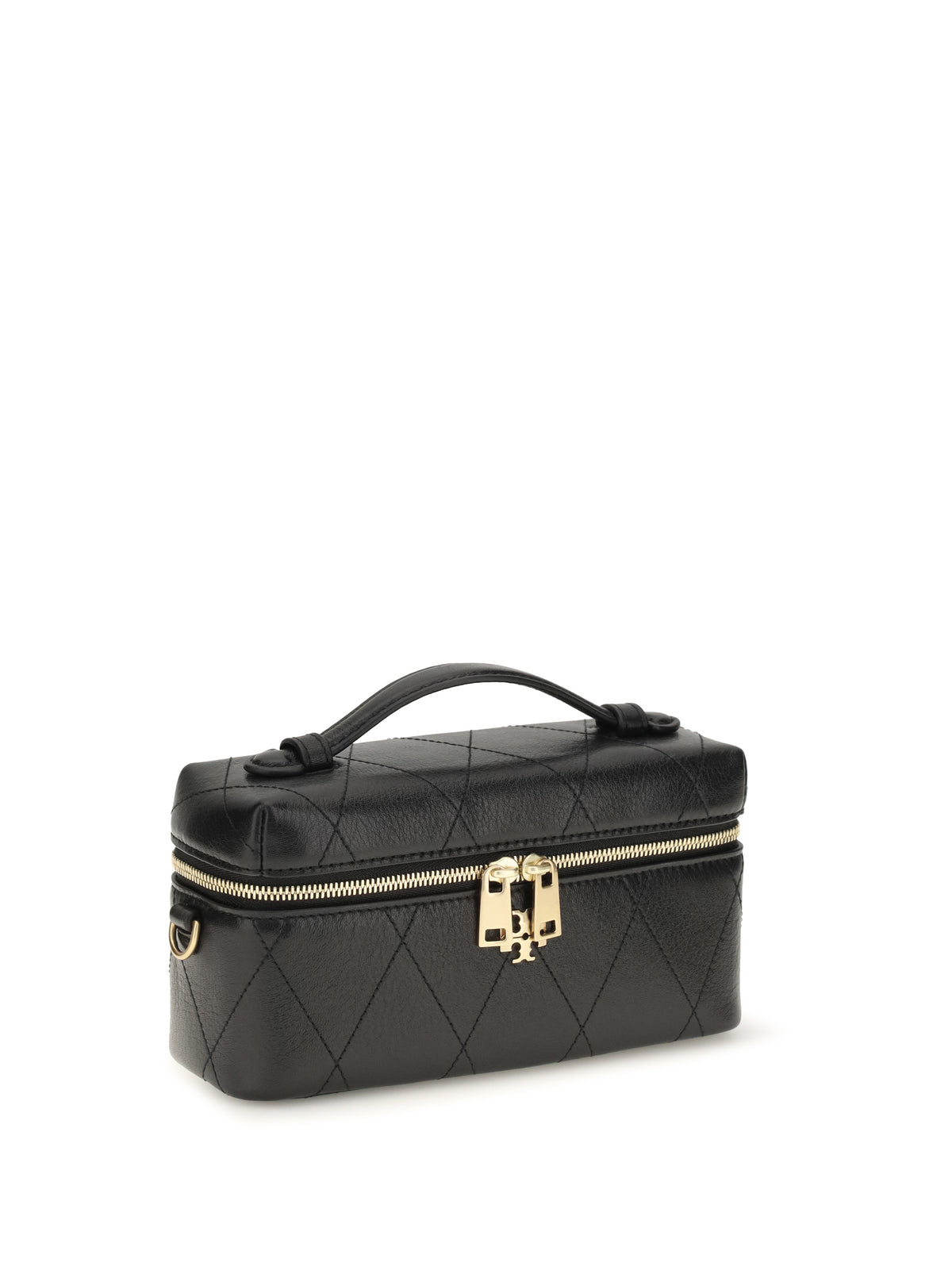 Tory Burch Charlie Beauty Case - Black