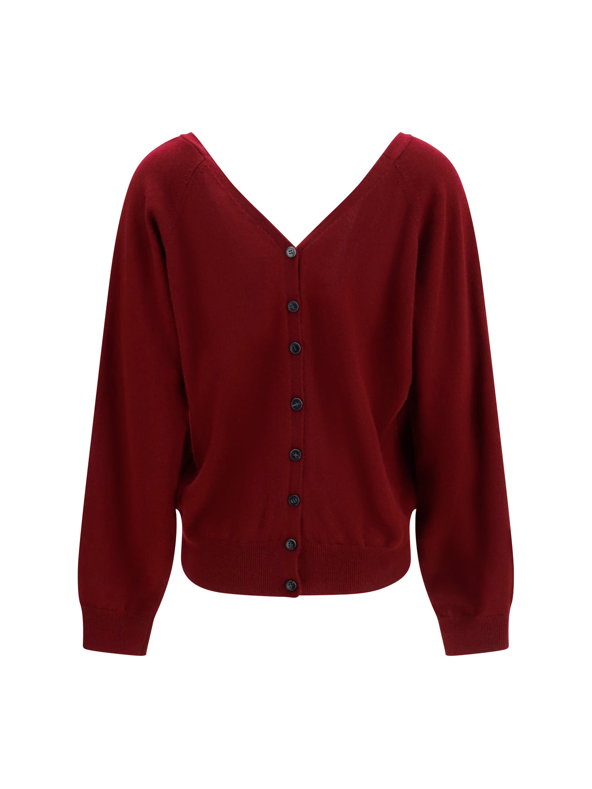 Lisa Yang Jiani cashmere Cardigan - Deep Plum
