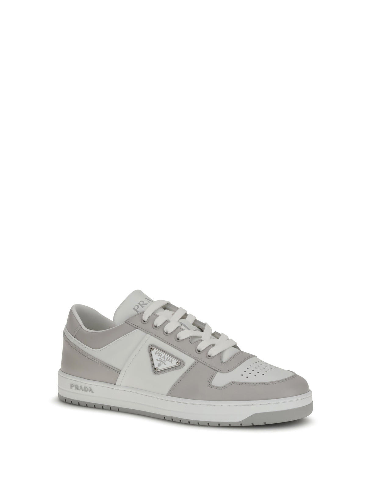 Prada Downtown Sneakers - Bianco+Cristallo