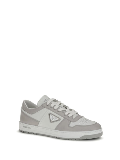 Prada Downtown Sneakers - Bianco+Cristallo