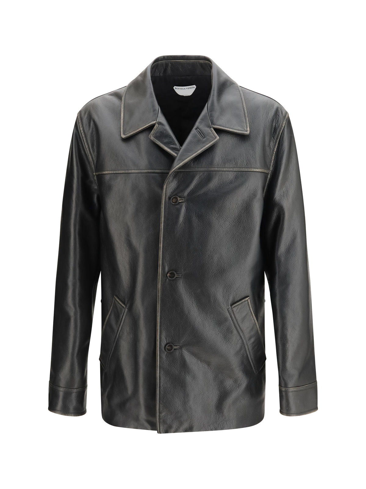 Bottega Veneta Padded leather Jacket - Double Black